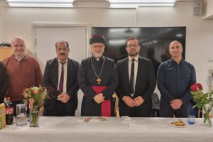 منظمة الحركة في النروج تشارك في استقبال نيافة الاسقف مار عوديشو اوراهم